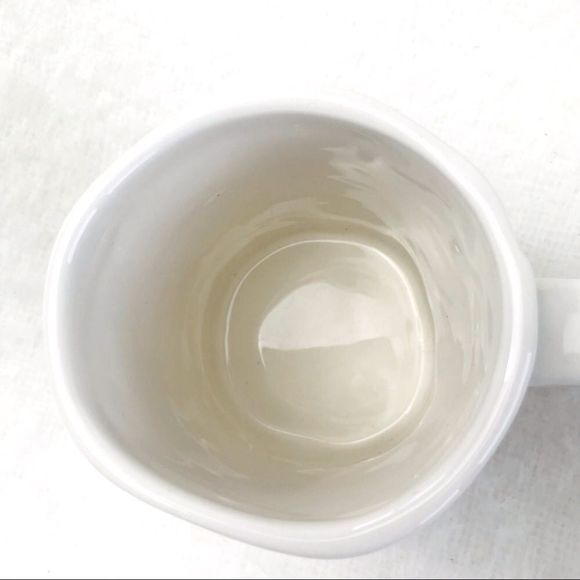 Magenta Rae Dunn LL White COFFEE Mug with black script - Picture 8 of 9